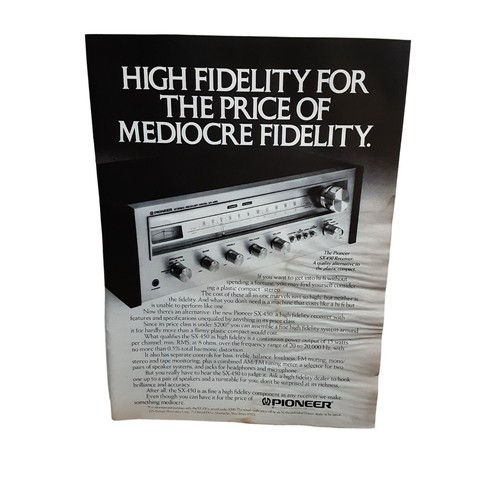 Pioneer ricevitore stereo - ricevitore, 1976