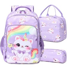 Zaino Unicorno per Bambine Set