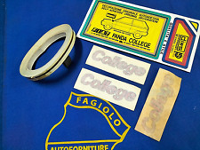 ADESIVO "COLLEGE"ROSSO KIT 3pz.FIAT PANDA  PROFILO M/B.FIAT PANDA COLLEGE*(N.B.)