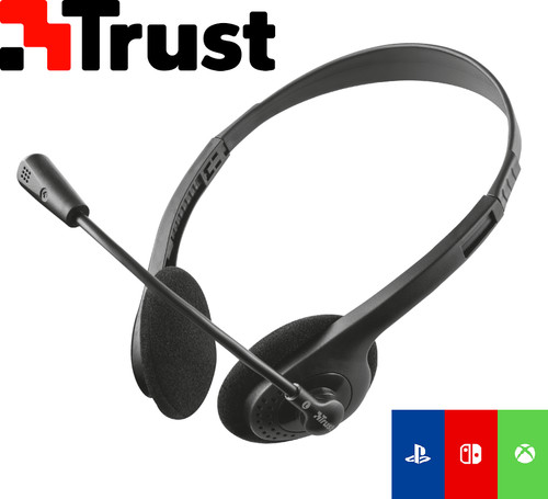 Cuffie trust microfono chat - chat, pc