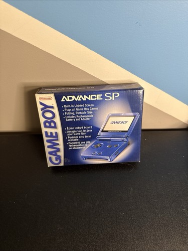 Gameboy advance cobalt blue - gameboy,