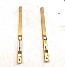 Catenaccio a Leva Frontale OTTONE LUCIDO da Incasso mm15x600 Pz2 RUFFONI E ZOPPI