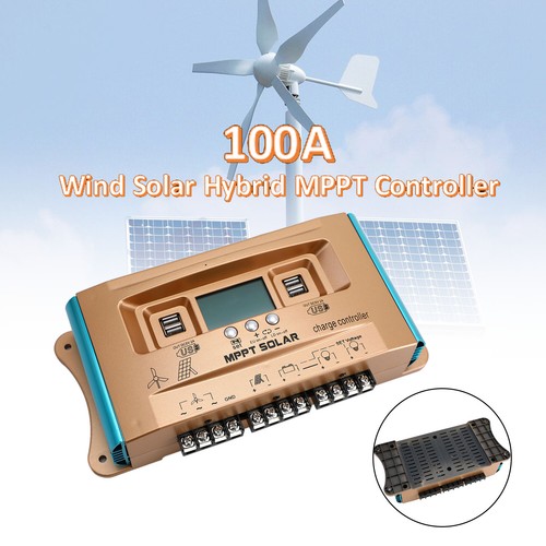 12v 60v 100a mppt eolico - 12v-60v,