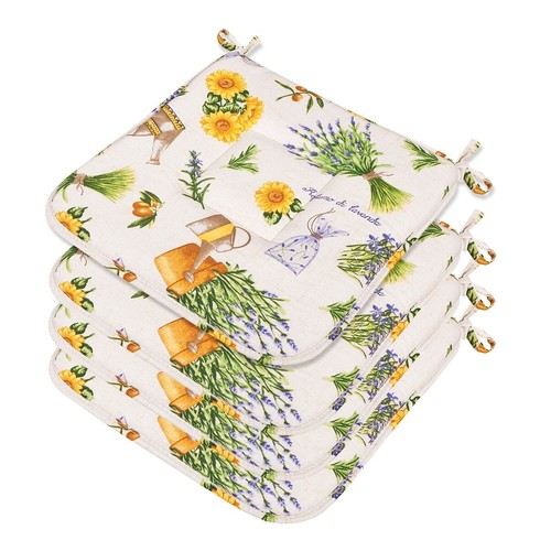 Set cuscini sedia cotone - cuscini,