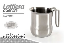 Bricco latte acciaio con - bricco,