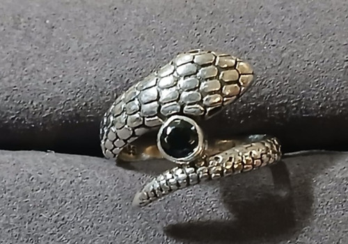 Anello serpente argento - anello, serpente,