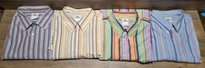 Camicia uomo Lacoste taglia 46 a righe manica lunga con bottoni lotto di 4