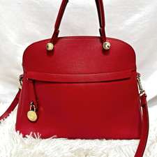 Borsa a mano Furla Piper Medium Dome rossa borsa a tracolla 2 vie