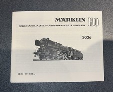 Per Märklin 3026 / istruzioni