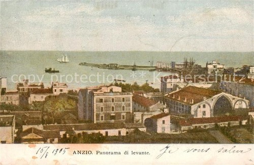 Anzio roma panorama di - anzio,