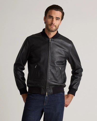 Bomber vera pelle giacca