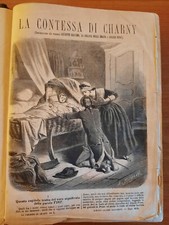 A. DUMAS LA CONTESSA DI CHARNY e IL CAVALIERE DI MAISON ROUGE SONZOGNO 1869