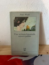 FRANZ WERFEL UNA SCRITTURA