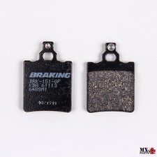 PASTIGLIE FRENO POSTERIORE SINISTRA APRILIA CLIMBER 280 R 1993-1994 BRAKING 6...