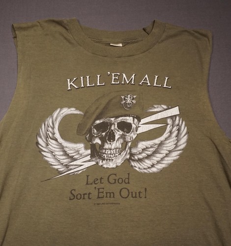 Maglietta vintage kill all - vintage, 'em