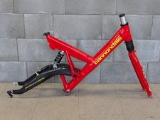 Telaio Cannondale Super V Carbon 1996 (sospensioni complete ricostruite, taglia M)