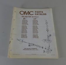 Catalogo Ricambi Omc Evinrude/Johnson Outboards 35/40/50 Cv Modelli Di 05/