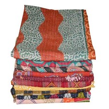Trapunta Kantha vintage