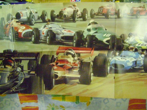 Poster piloti dipinti - f.1,
