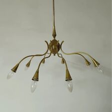lampadario 8 luci vintage anni 50 