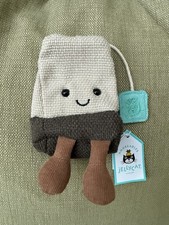 Autentica Steepy Teabag Jellycat Rara Edizione Limitata Nuova Con Etichette In Mano