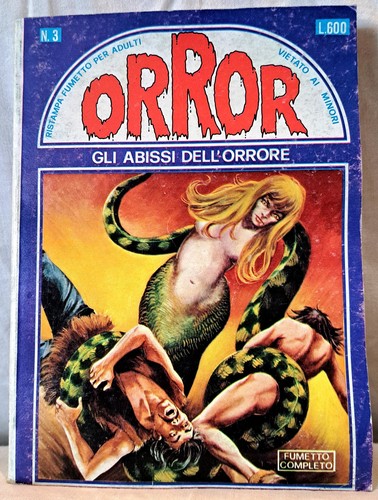 Fumetto erotico horror raro - fumetto,
