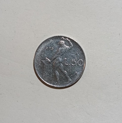 Italia lire 1975 km - 50, lire,
