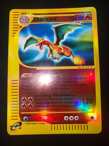 Charizard reverse holo ex - charizard,