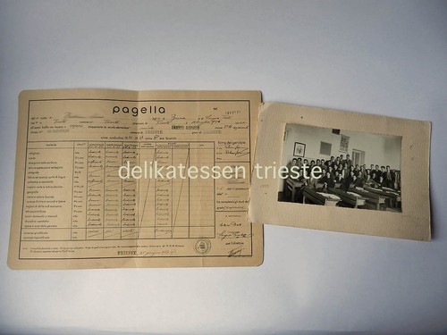 Trieste 1936 1937 pagella - 1937,