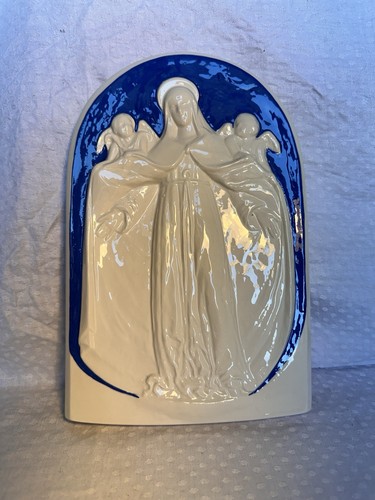 Formella ceramica madonna - formella,