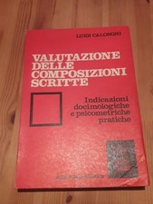 Luigi Calonghi, Valutazione Delle Composizioni Scritte, Armando 1972 A 2113