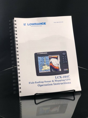 Lowrance lcx 104c fish - fish, finder