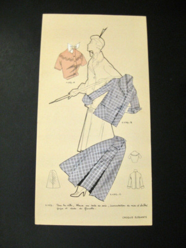 Croquis élégants 1137 - , c