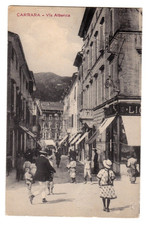 Cartolina - Carrara - Via Alberica