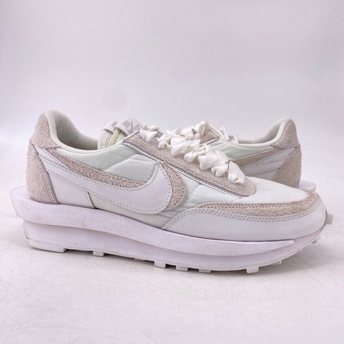 Nike waffle sacai white - nike,