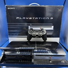 PLAYSTATION 3 RETROCOMPATIBILE Sony PS3 60GB Completa Di SCATOLA + CONTROLLER