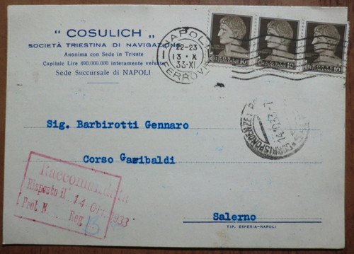 Italia regno cartolina postale - italia, regno.cartolina