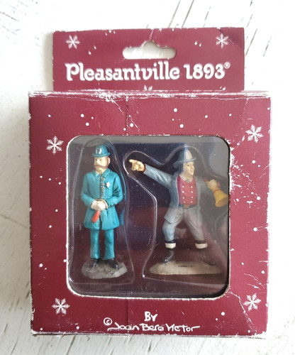 Figurine villaggio vintage