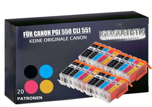 20x cartucce inchiostro con - cartucce,