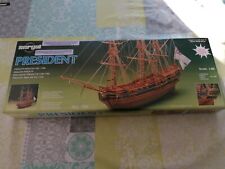 VELIERO IN LEGNO "PRESIDENT" FREGATA INGLESE 1760 1/60 MARCA SERGAL MOD°: 792