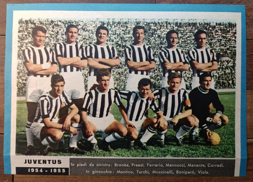 Juventus 1954 originale - juventus, 1954/55