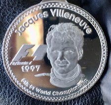 RARO Portachiavi Ferrari JACQUES VILLENEUVE Speciale PADDOCK  CLUB F1  FIA