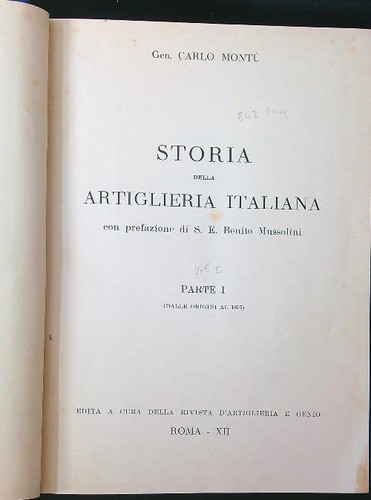 Storia della artiglieria - storia,