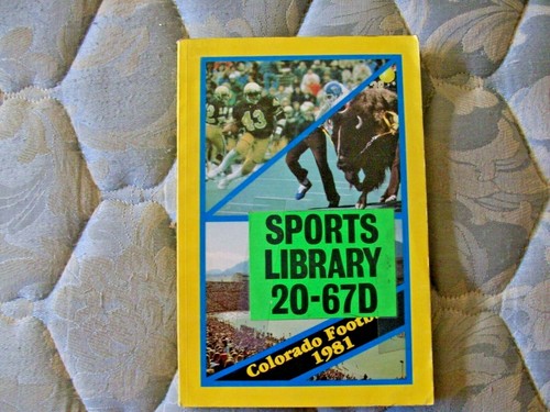1981 colorado buffalos - buffalos, calcio