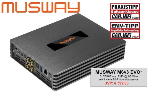 Musway m6v3 evo dsp - m6v3, amp