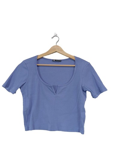 Zara camicia cropped - camicia, donna