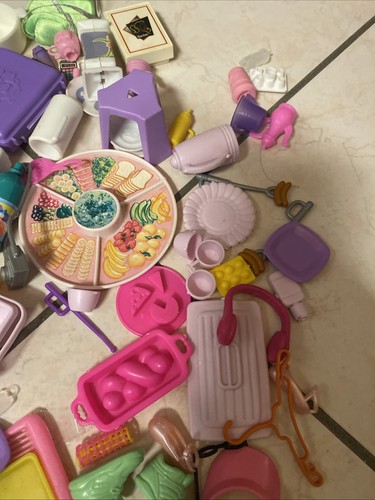 Lotto misto oggetti barbie - lotto,