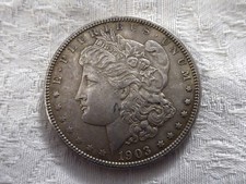 STATI UNITI D' AMERICA 1 DOLLARO MORGAN IN ARGENTO 1903