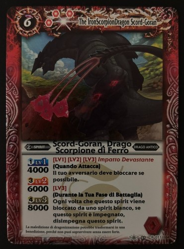 Battle spirits scord - battle, scord-goran