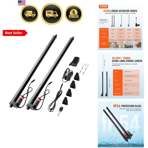 2pcs kit attuatore lineare 30 - lineare,,